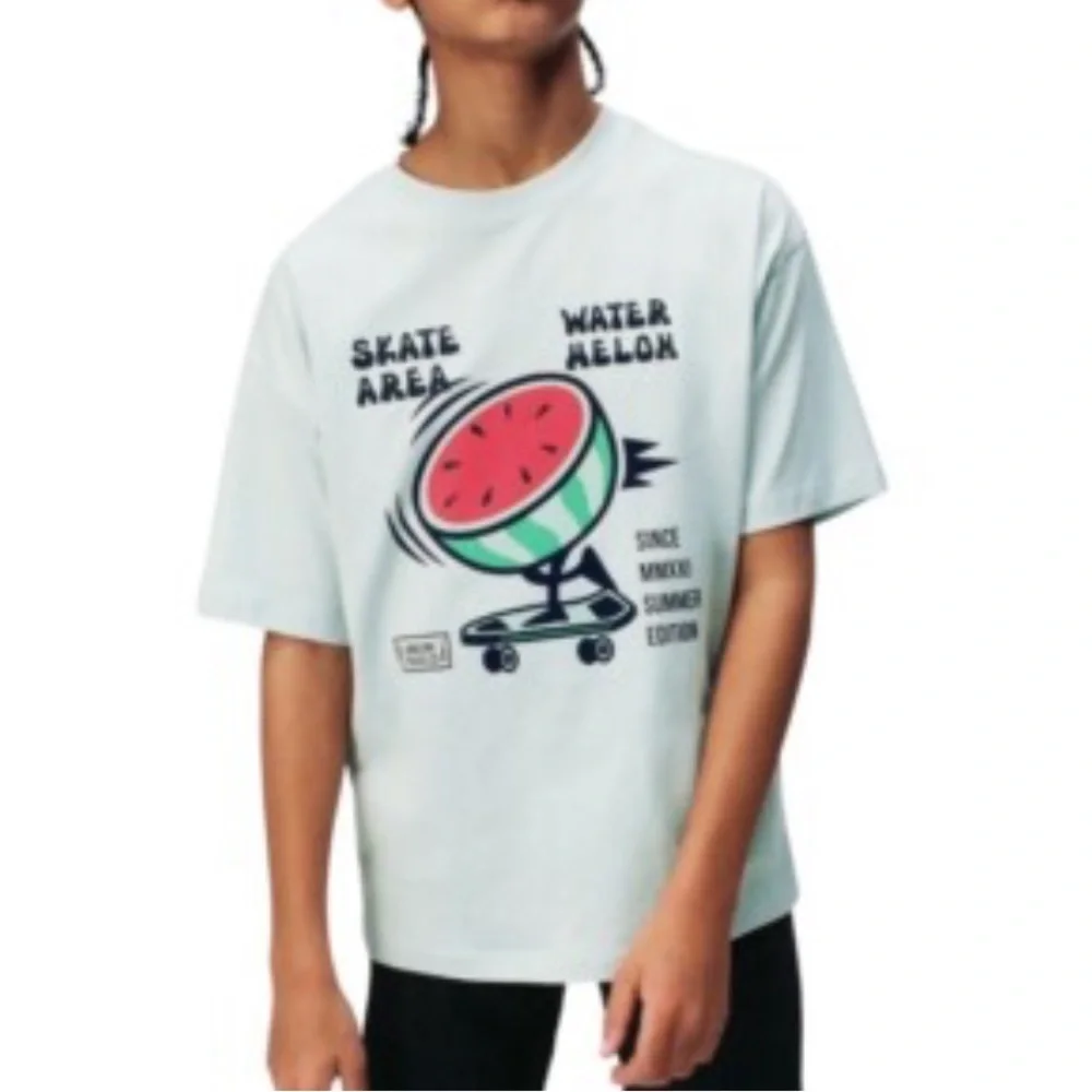 Zara Skater Cotton SS Shirt Lot. 9-10 - Picture 7 of 7